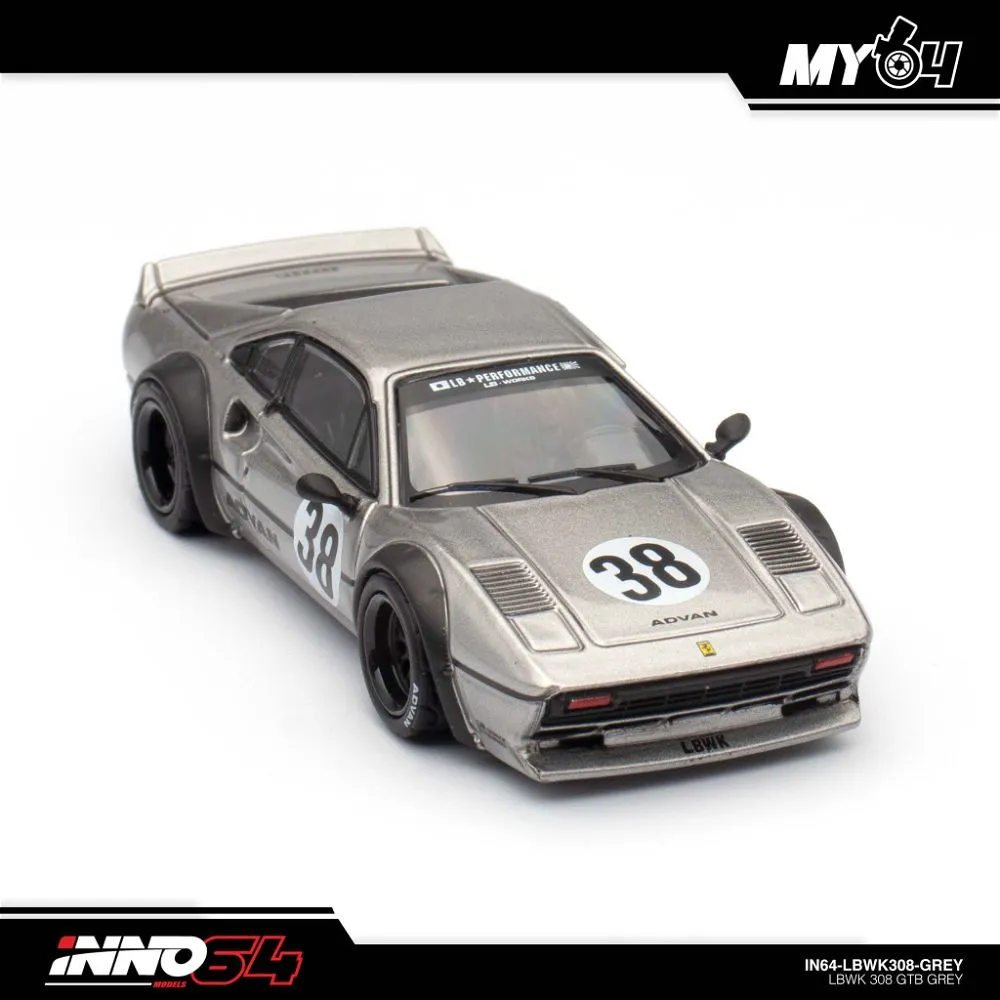 INNO64 | FERRARI 308 GTB LBWK | GREY