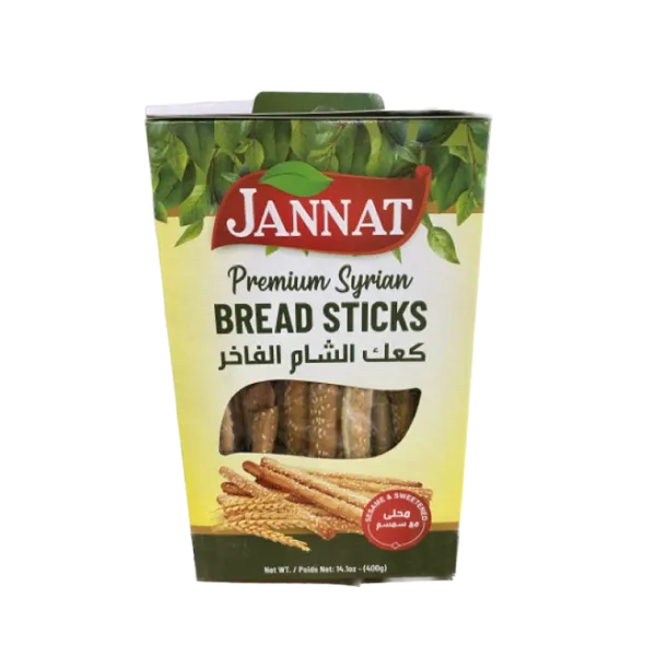 Breadsticks Sweetened W/Sesame Jannat (265g x 12)