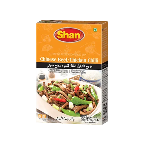 SHAN CHICKEN CHILLI MASALA 100G