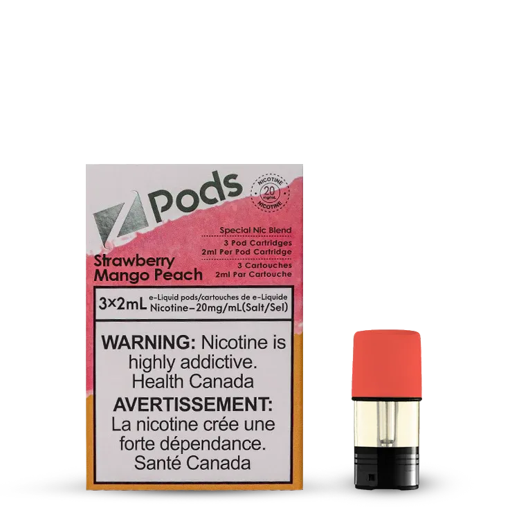 Z PODS STRAWBERRY MANGO PEACH