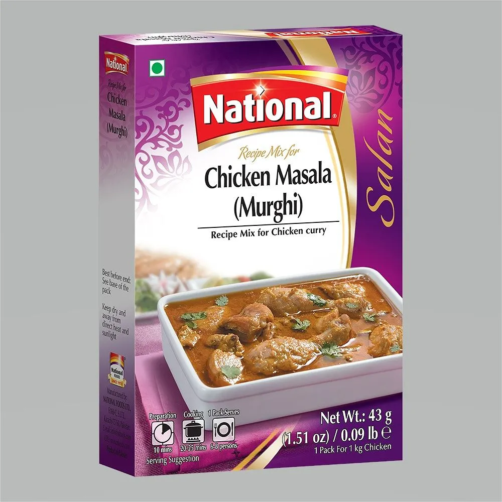 National Murghi Or Chicken Masala Single Pack 100 G