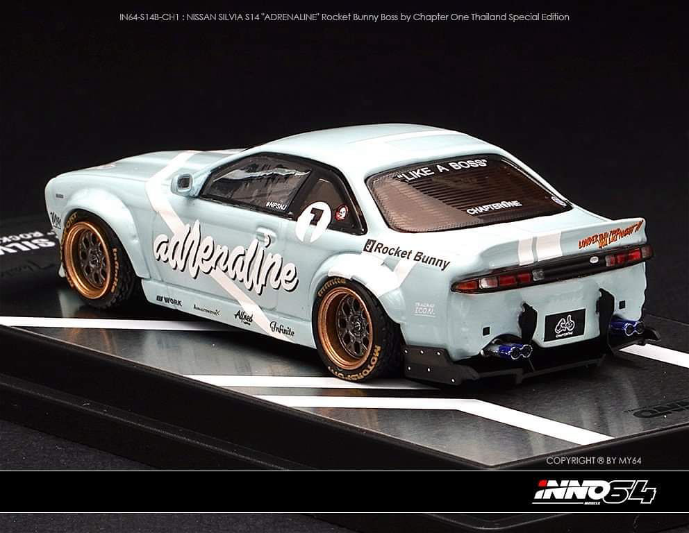 INNO64 | NISSAN SILVIA S14 'ADRENALINE'