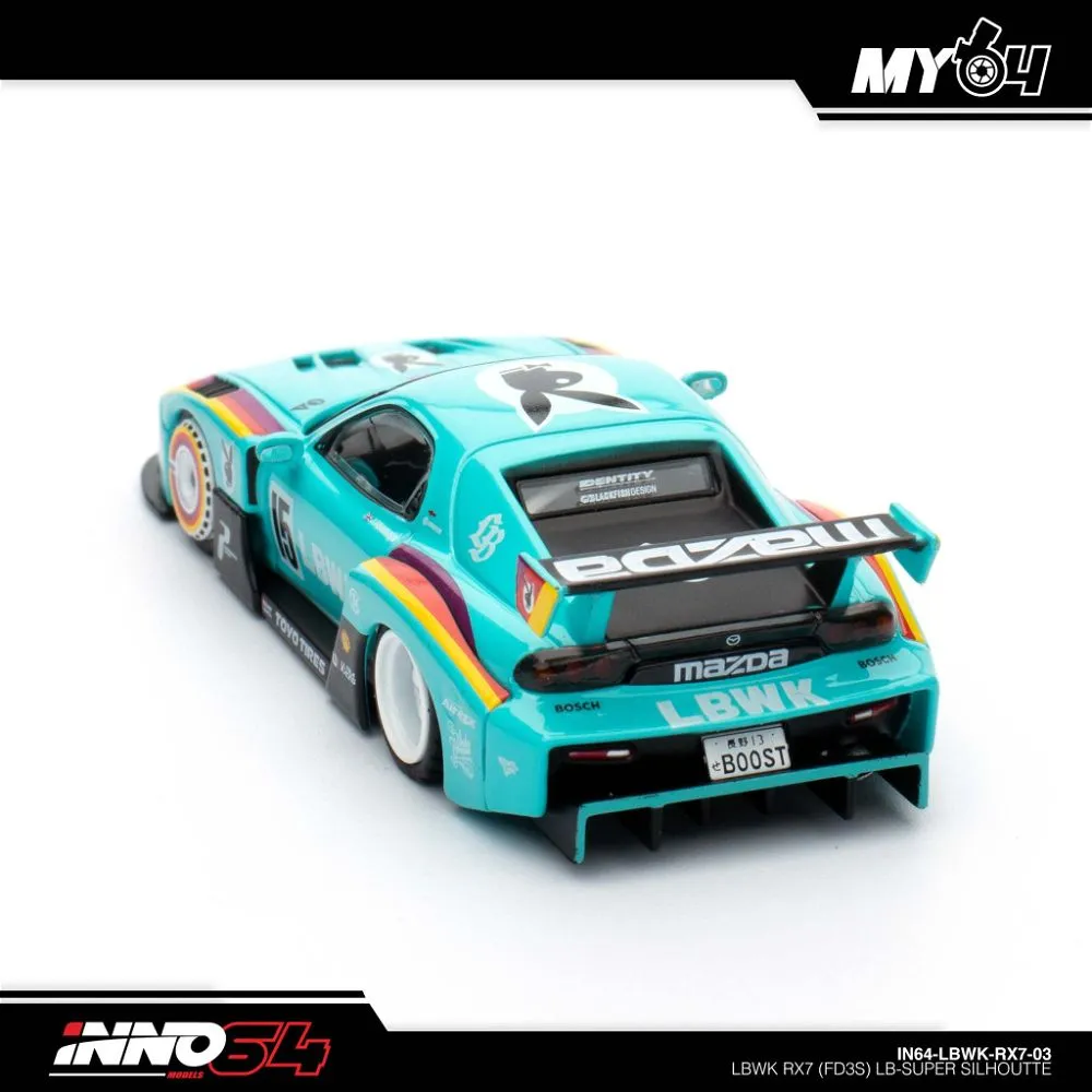 INNO64 | MAZDA RX7 FD3S LB-SUPER SILHOUTTE | CHINA DIECAST EXPO 2024