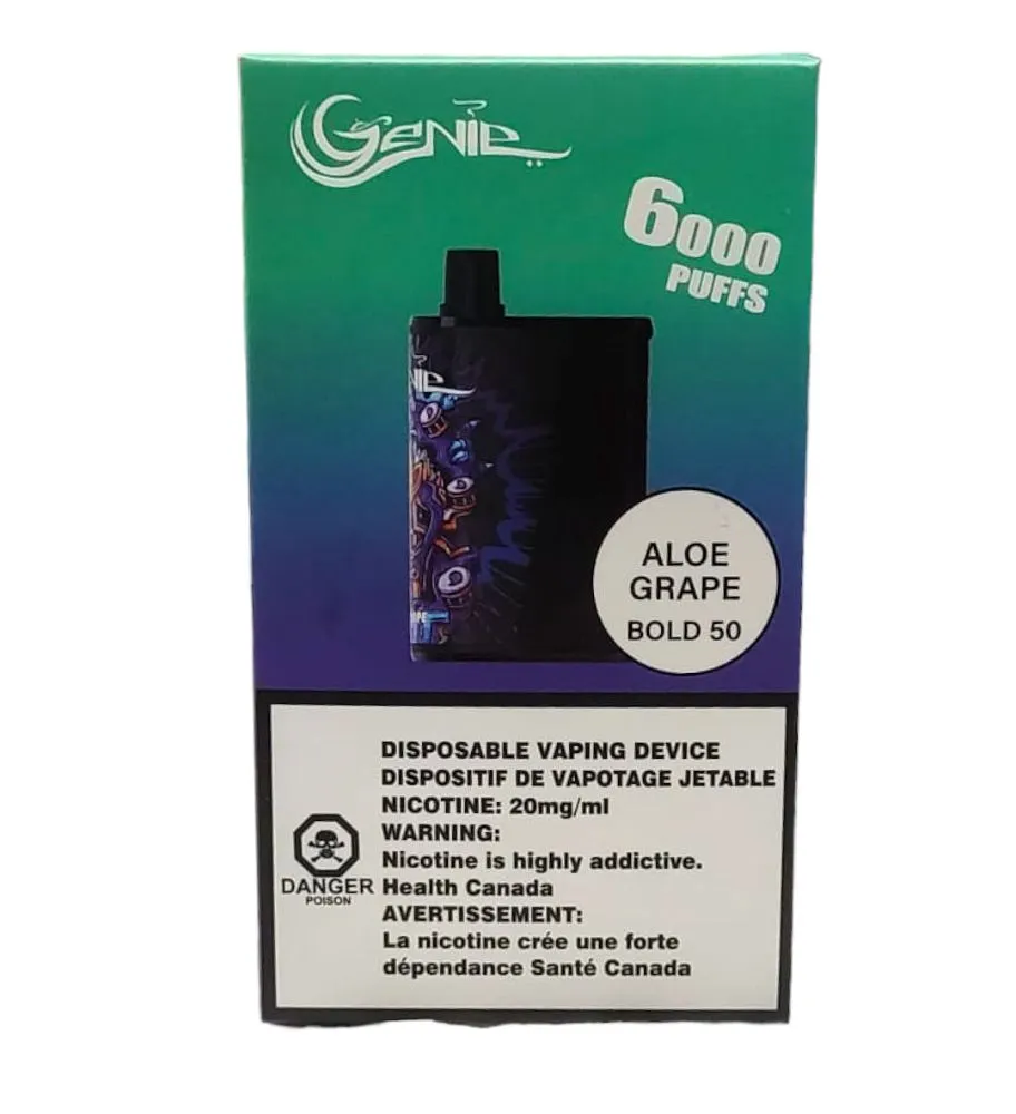 GENIE 6000 BOLD 50 ALOE GRAPE