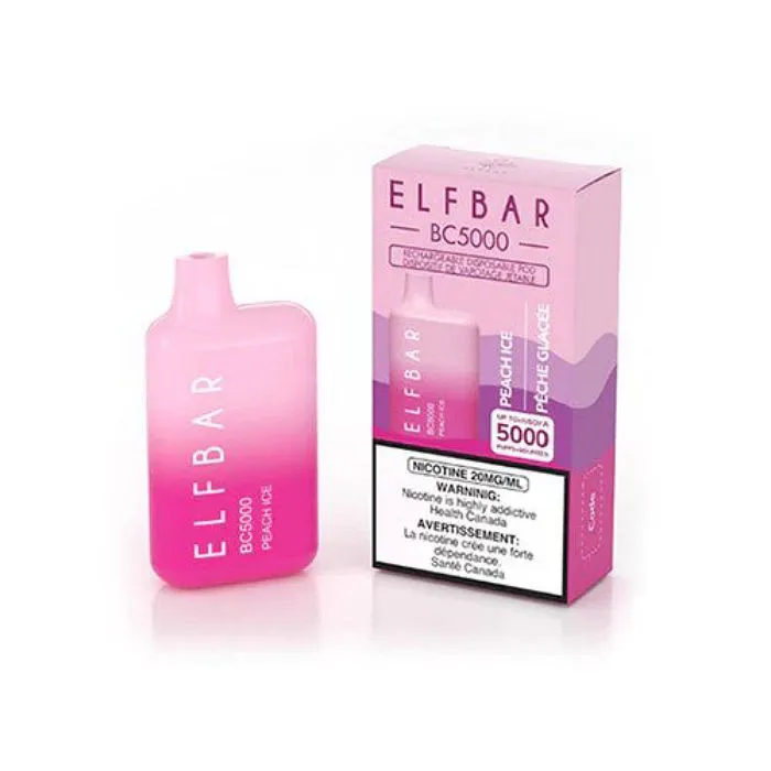 ELFBAR 5000 PEACH ICE