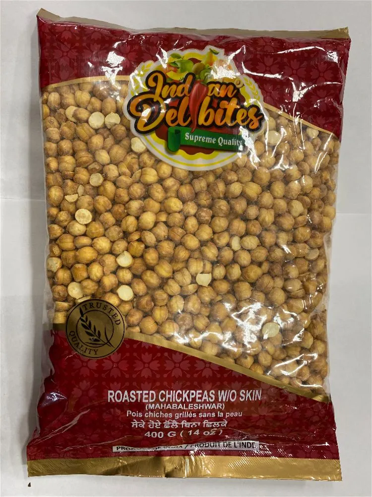 Roasted Chana Unsalted No Skin 400 G