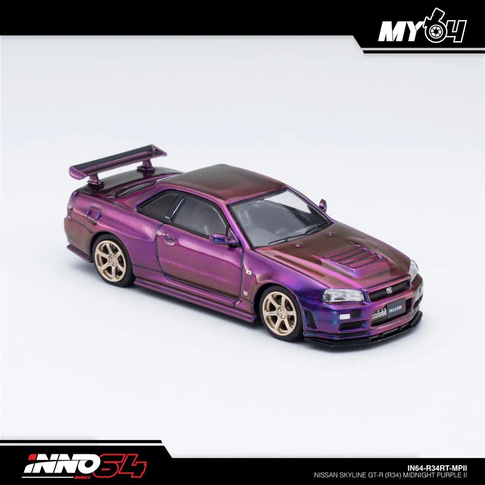 INNO64 | NISSAN SKYLINE GT-R R34 MAGIC PURPLE II