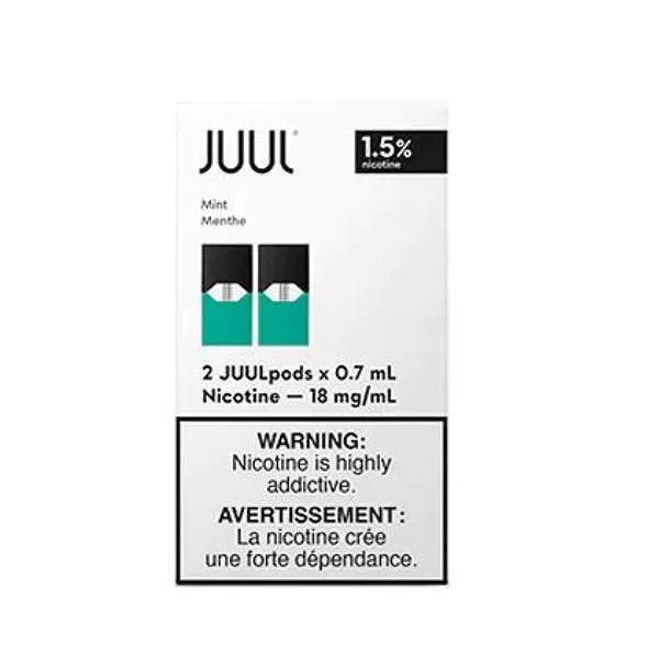 JUUL PODS MINT 1.5%NIC 2PODS