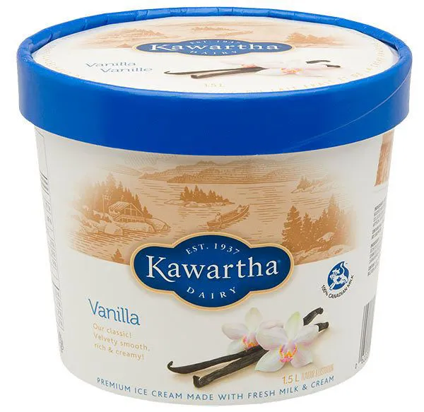 Kawartha Vanilla Ice Cream 1.5L