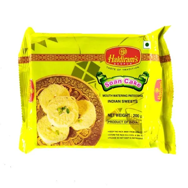 HALDIRAM SOAN CAKE 200GM
