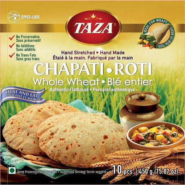 Taza Chapatti Homestyle Whole Wheat 450g