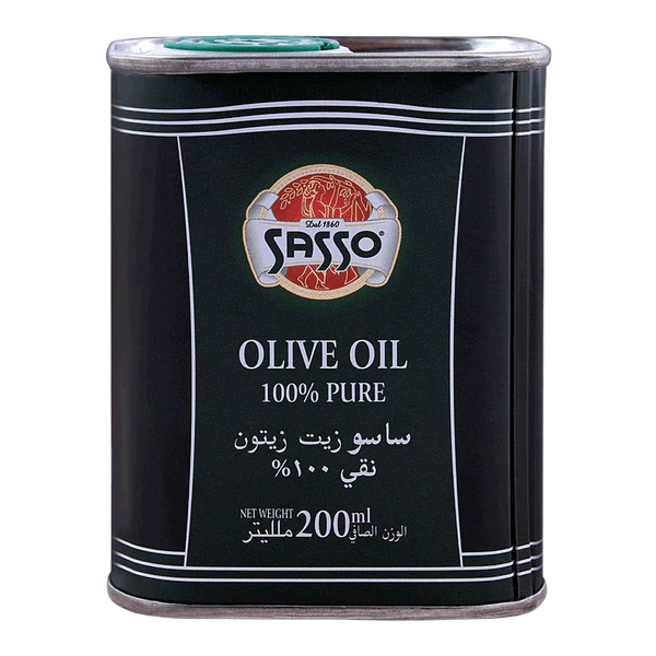 Sasso Oil Olive Tin 200 Ml