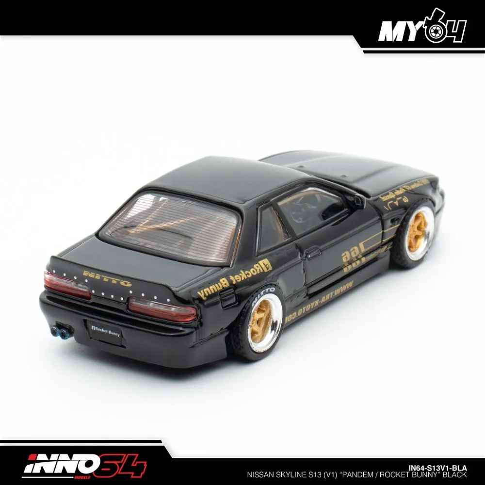 INNO64 | NISSAN SILVIA S13 'PANDEM' BLACK