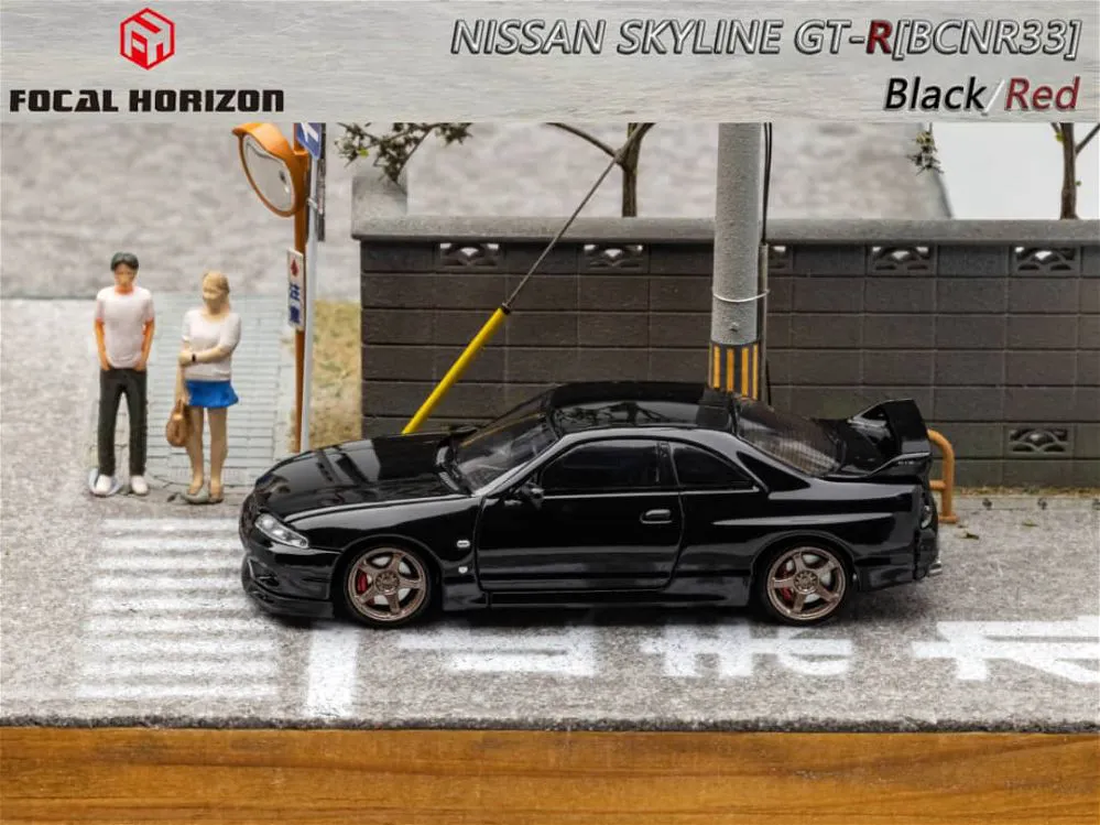 FOCAL HORIZON | NISSAN SKYLINE GT-R R33 | BLACK