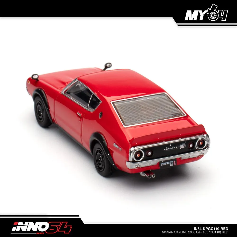 INNO64 | NISSAN SKYLINE  2000 GT-R KPGC110 | RED