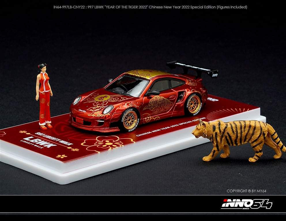 INNO64 | PORSCHE 997 LBWK | CHINESE NEW YEAR 2022