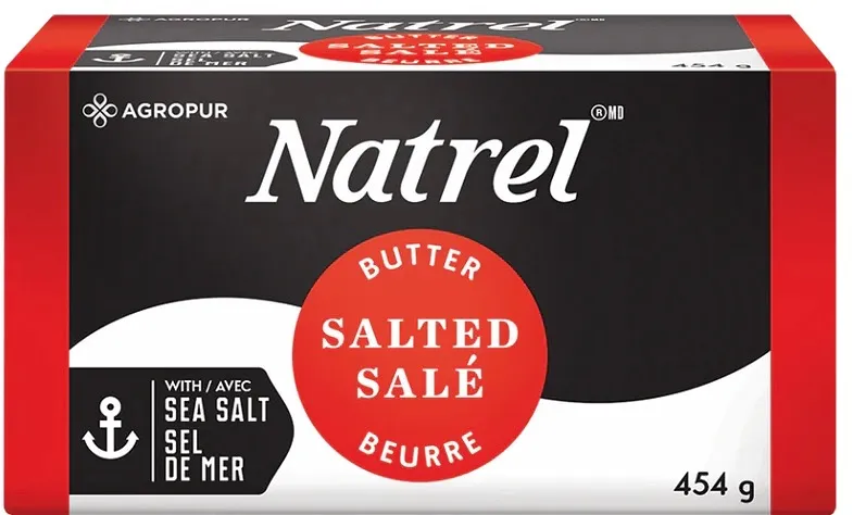 NATREL SALTED BUTTER 454