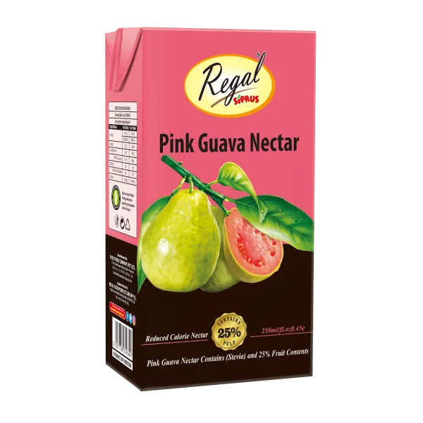 Regal Siprus Pink Guava Tetra 250 ML (12 Packs)