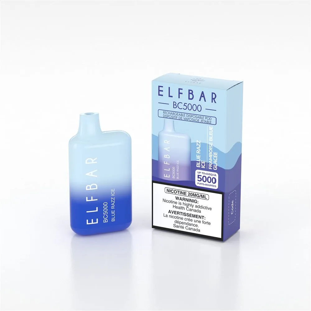 ELFBAR 5000BLUE RAZZ ICE