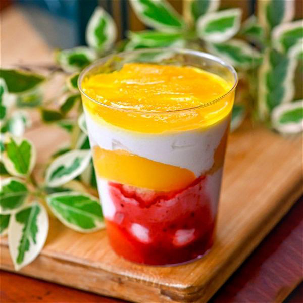 Peach Dessert Cup - Cup Desserts & Mini Cheese Cakes