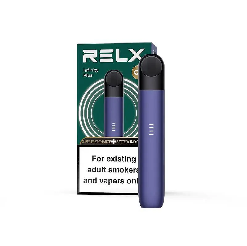 RELX INFINITY PLUS VAPING DEVICE KIT (VERY PERI)