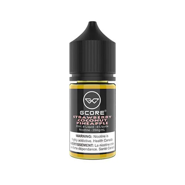 GCORE E-LIQUID STRAWBERRY COCONUT PINEAPPLE 30ML