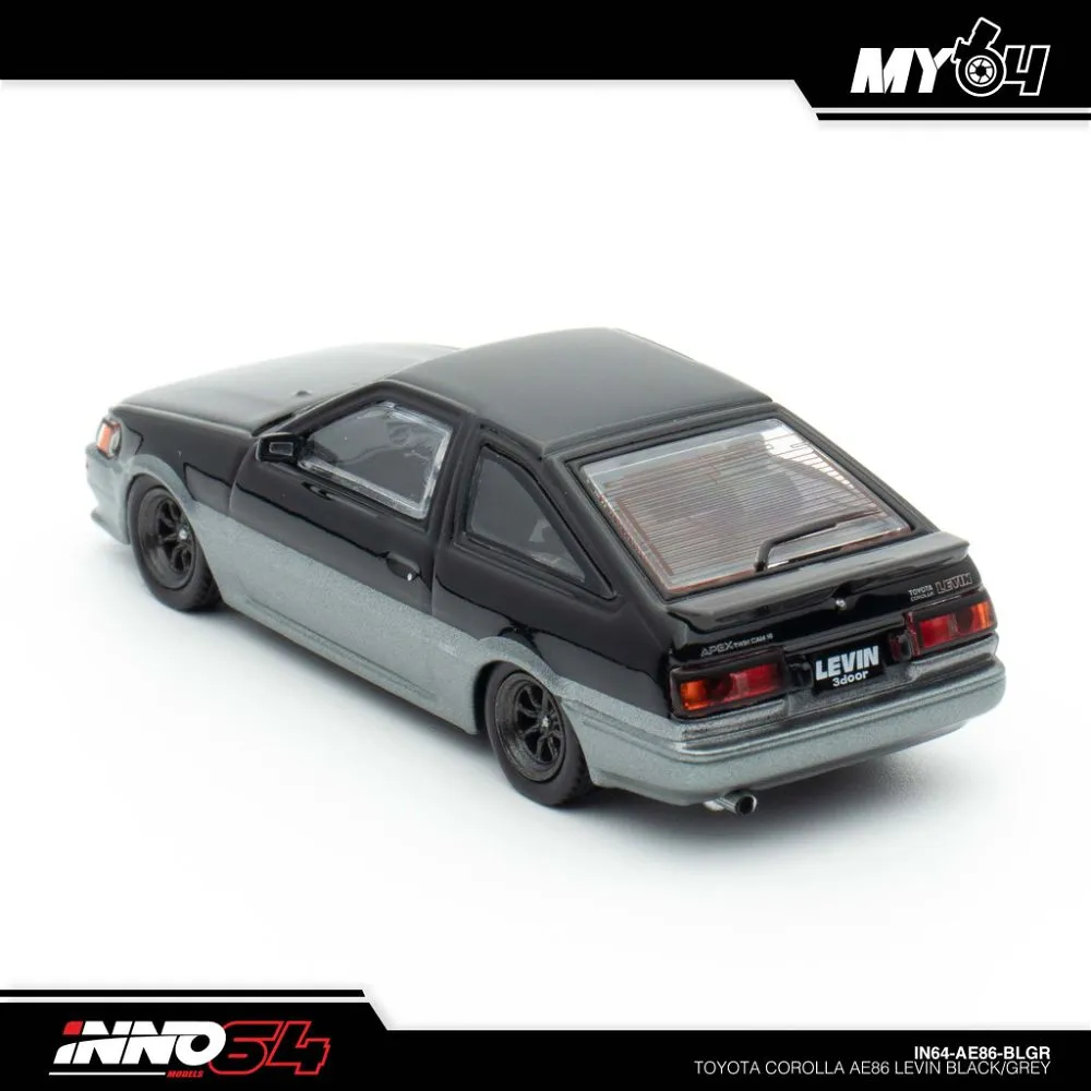 INNO64 | TOYOTA LEVIN AE86 BLACK/GREY