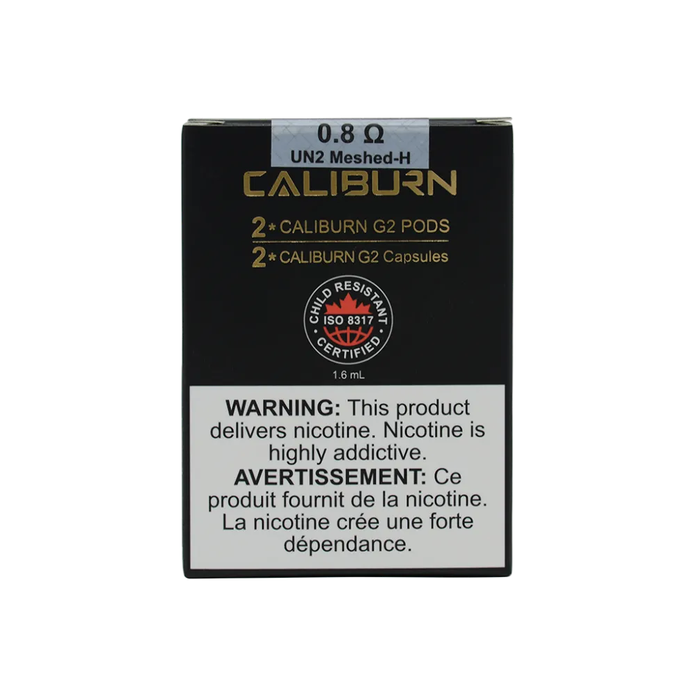 CALIBURN G2 POD CARTRIDGE 2pcs - 0.8