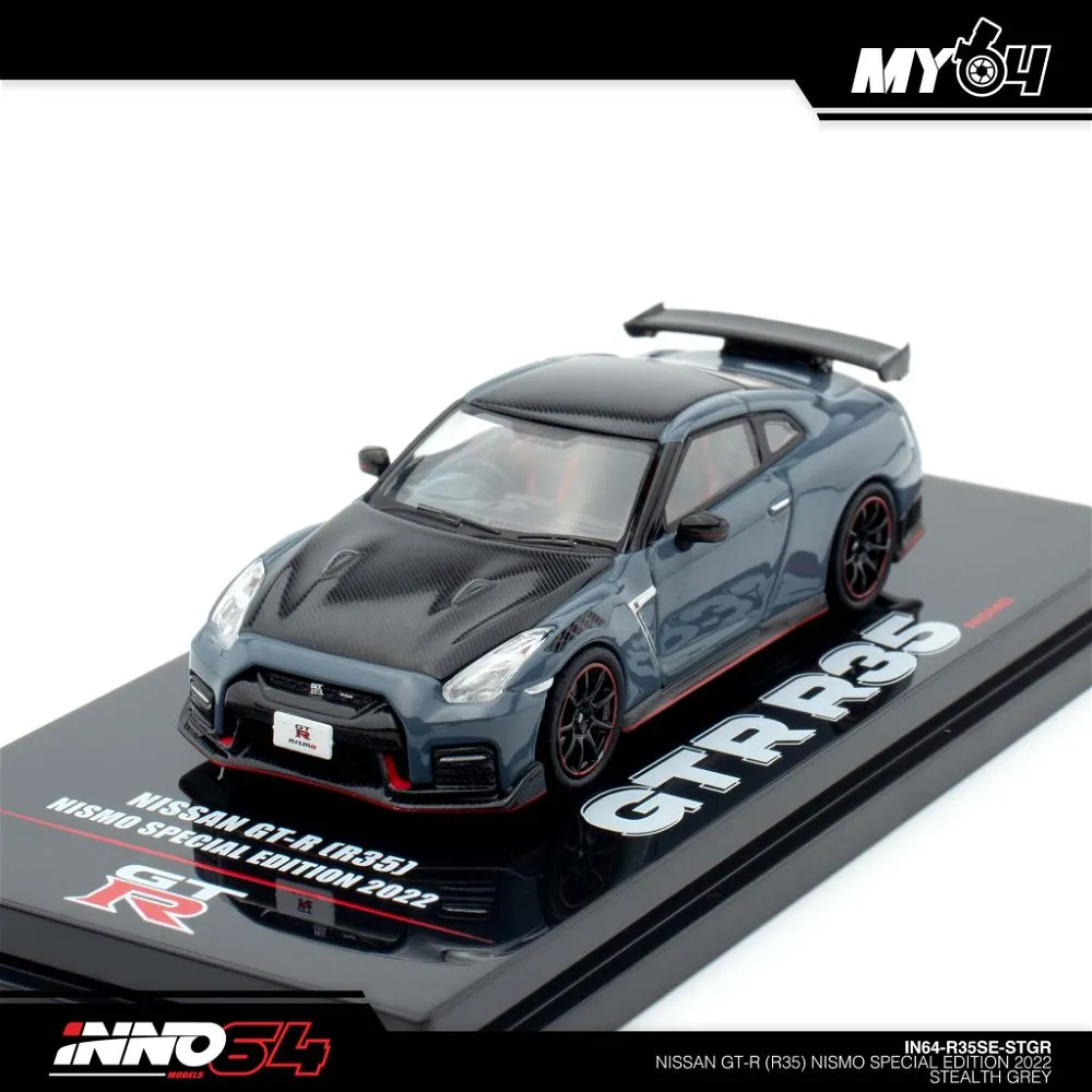 INNO64 | NISSAN GT-R R35 NISMO SPECIAL EDITION 2022 | STEALTH GREY