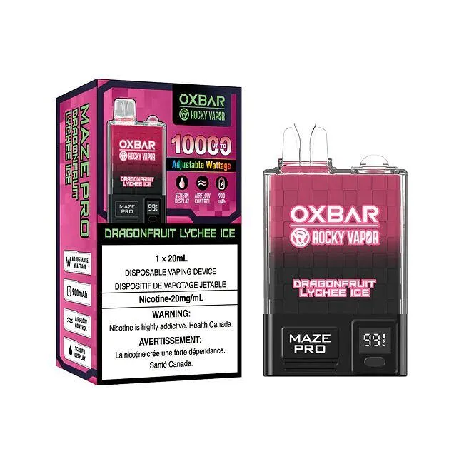 OXBAR MAZE PRO 10000 DRAGONFRUIT LYCHEE ICE