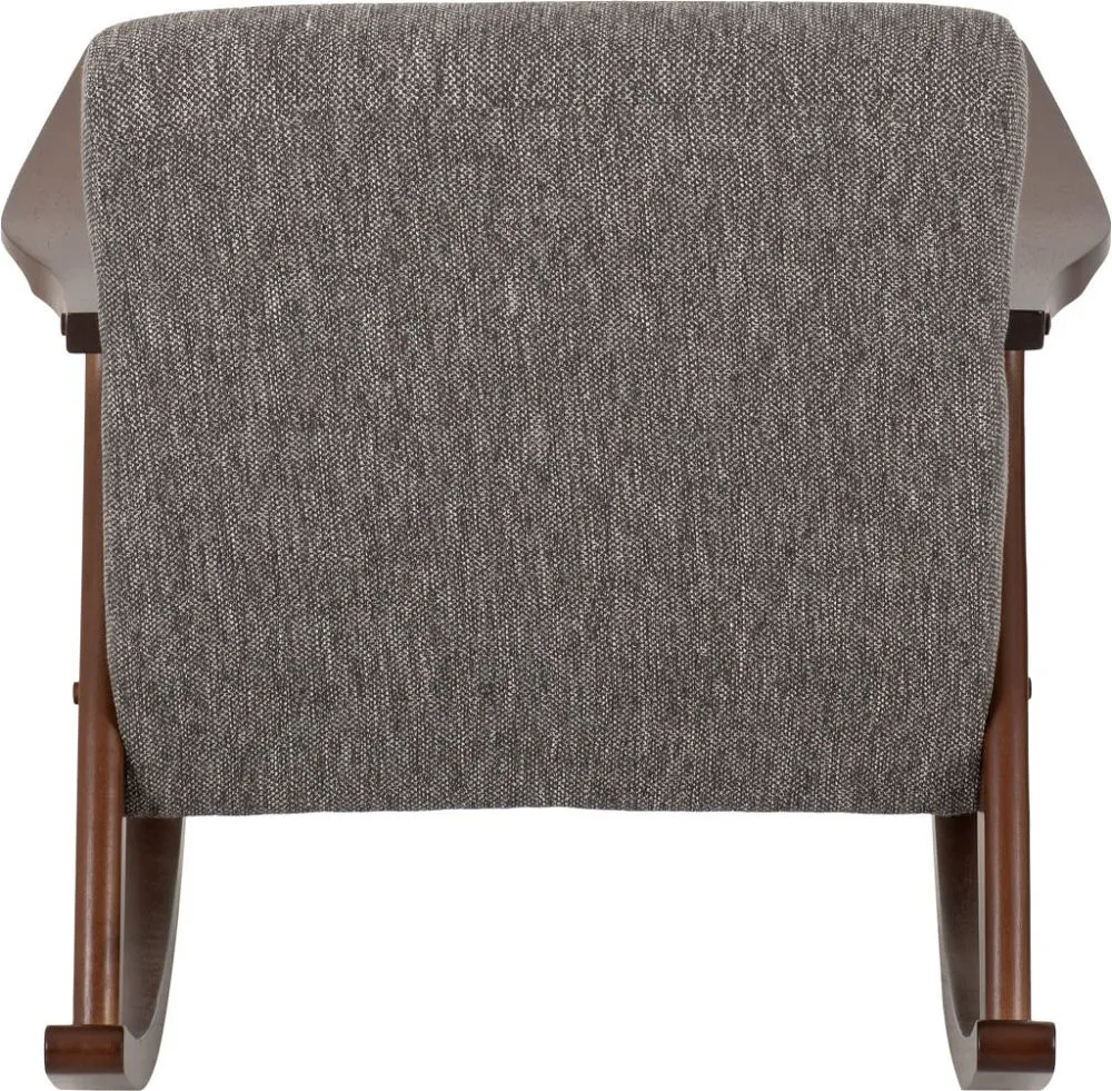 Rocking Chair Grey Fabric