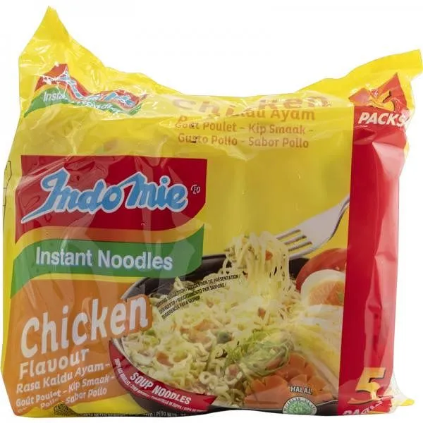 Indomie Noodles Chicken Flavor 70g x 5pk