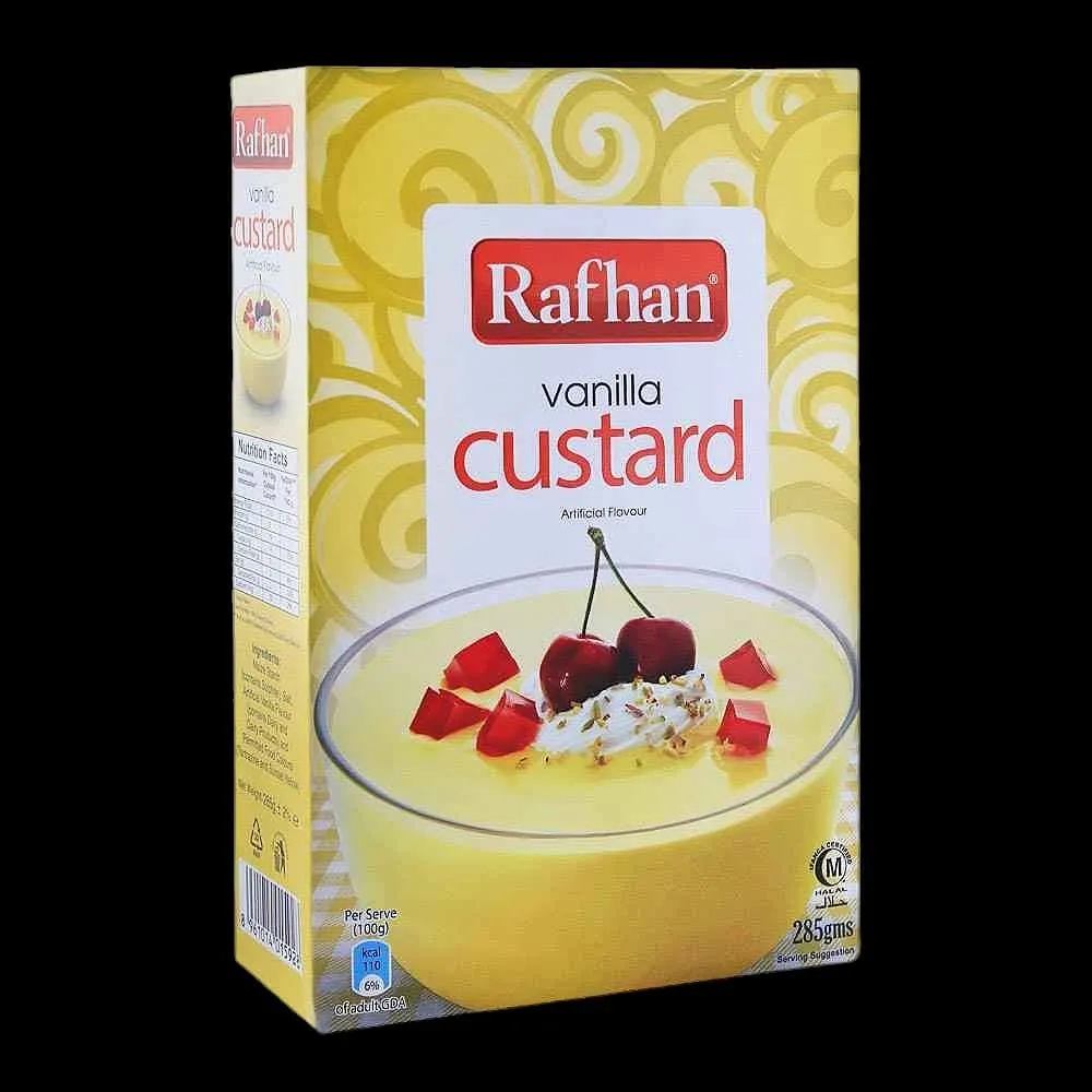 Rafhan Custard Strawberry 285Gm