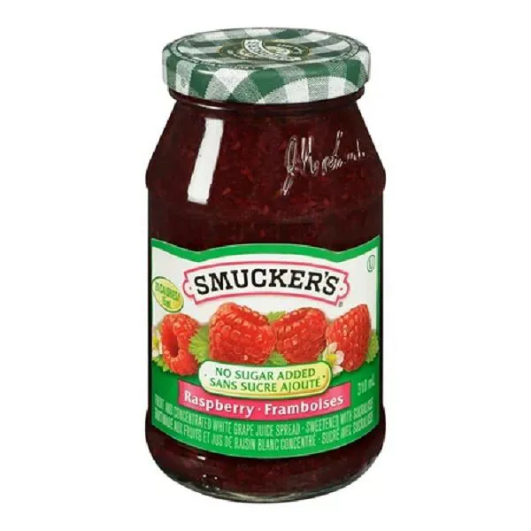 Smuckers Jam Raspberry NO SUGAR 310ml