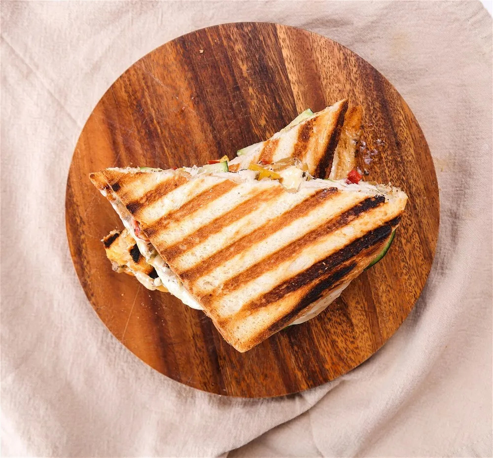 Paneer Veg Club Sandwich