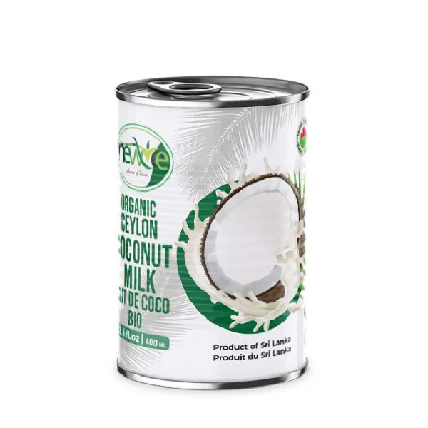 Newtree Organic Ceylon Coconut Milk 17% Fat 400ml