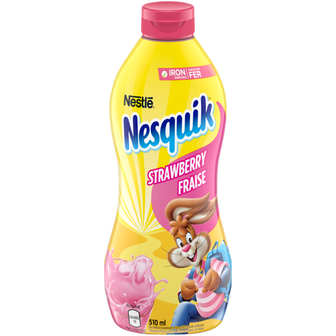 Nestle Nesquick Strawberry Syrup 510ml