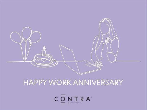 Work Anniversary Card