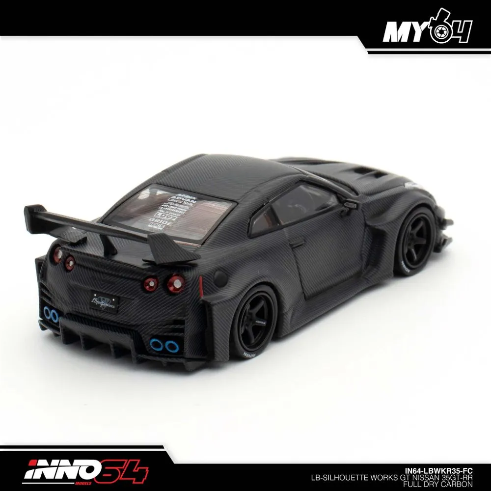 INNO64 | NISSAN GT-R R35 LB-SILHOUETTE WORKS 35GT-RR | FULL DRY CARBON