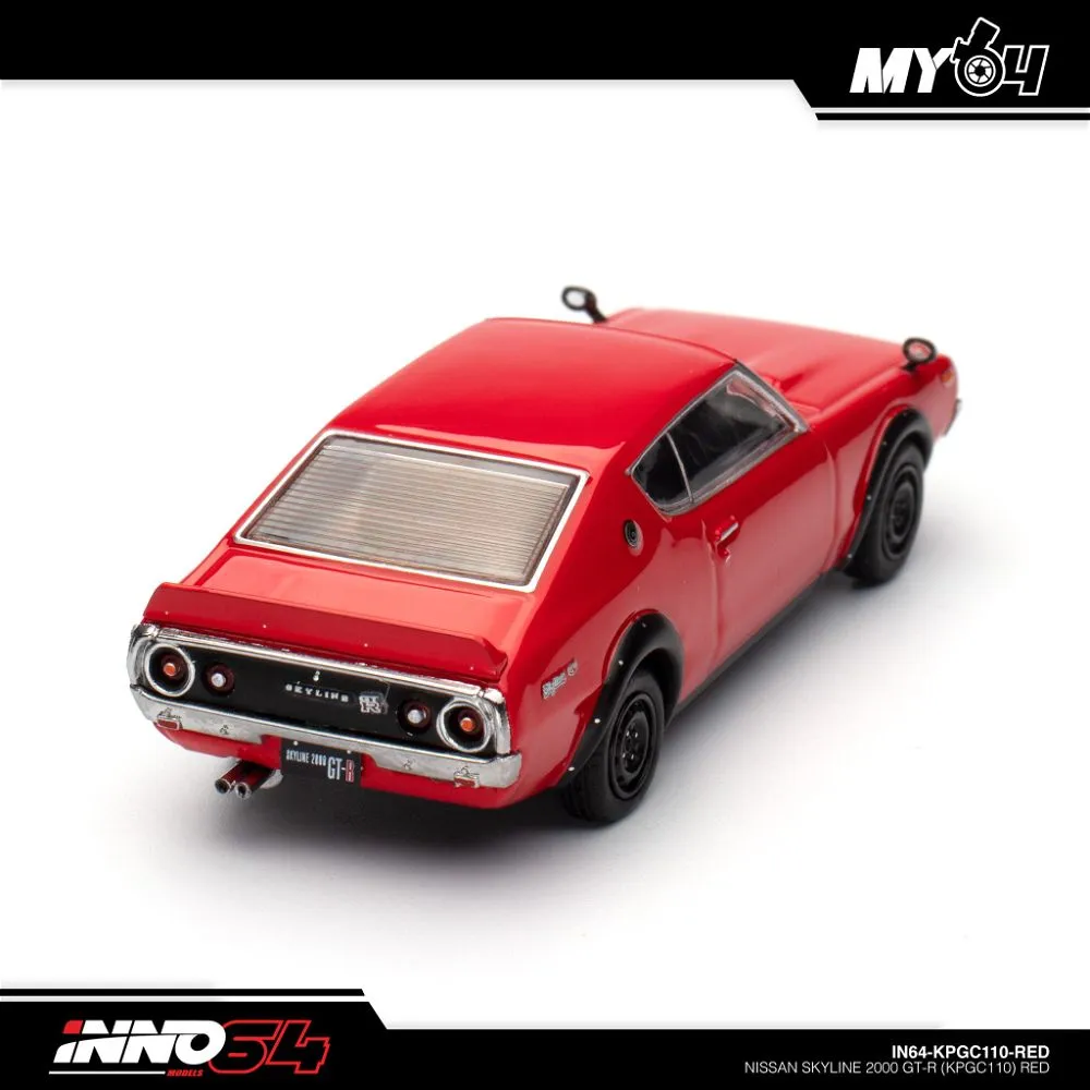 INNO64 | NISSAN SKYLINE  2000 GT-R KPGC110 | RED