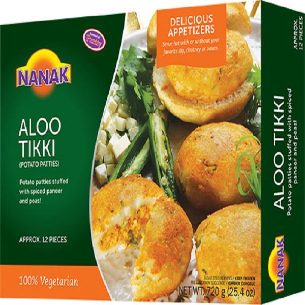 Nanak Frozen Aloo Tikki Balls 720g