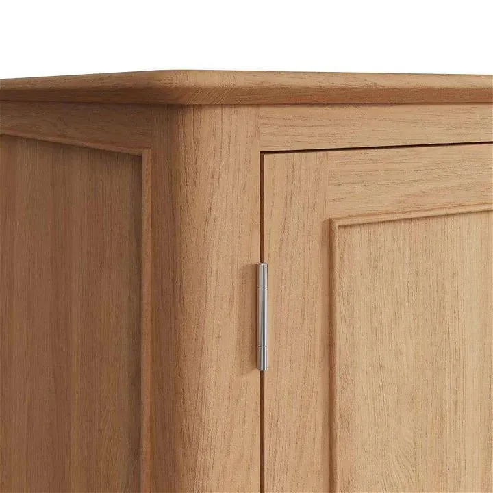 Hoffman Oak 2 Door Wardrobe