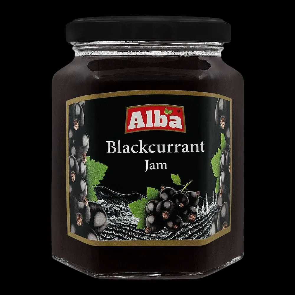 Alba Blackcurrant Jam 320G