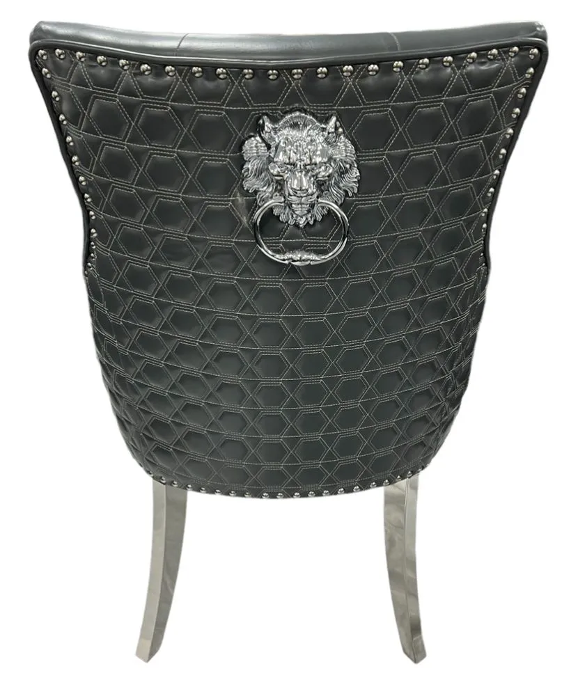 Ruada Dark Grey Chair