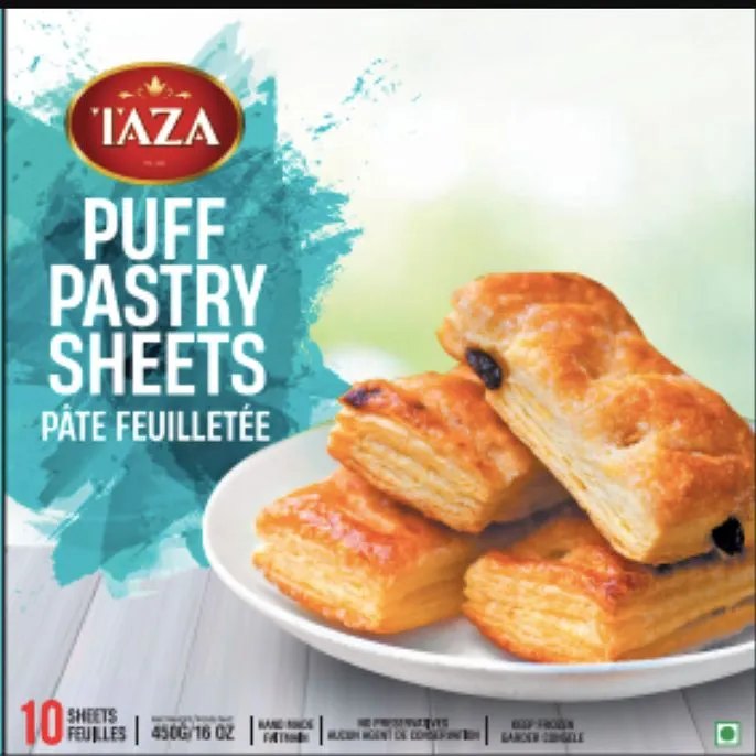 Taza Puff Pastry Sheets(10pcs) 450 Gm