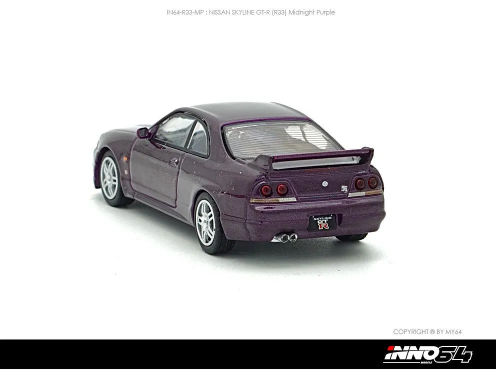 INNO64 | NISSAN SKYLINE GT-R R33 | MIDNIGHT PURPLE