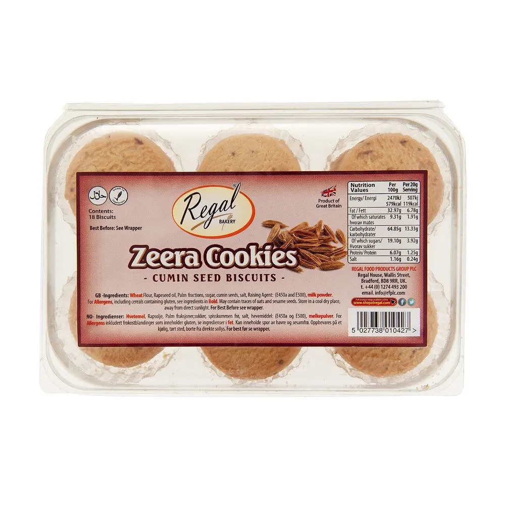 REGAL ZEERA COOKIES 360G