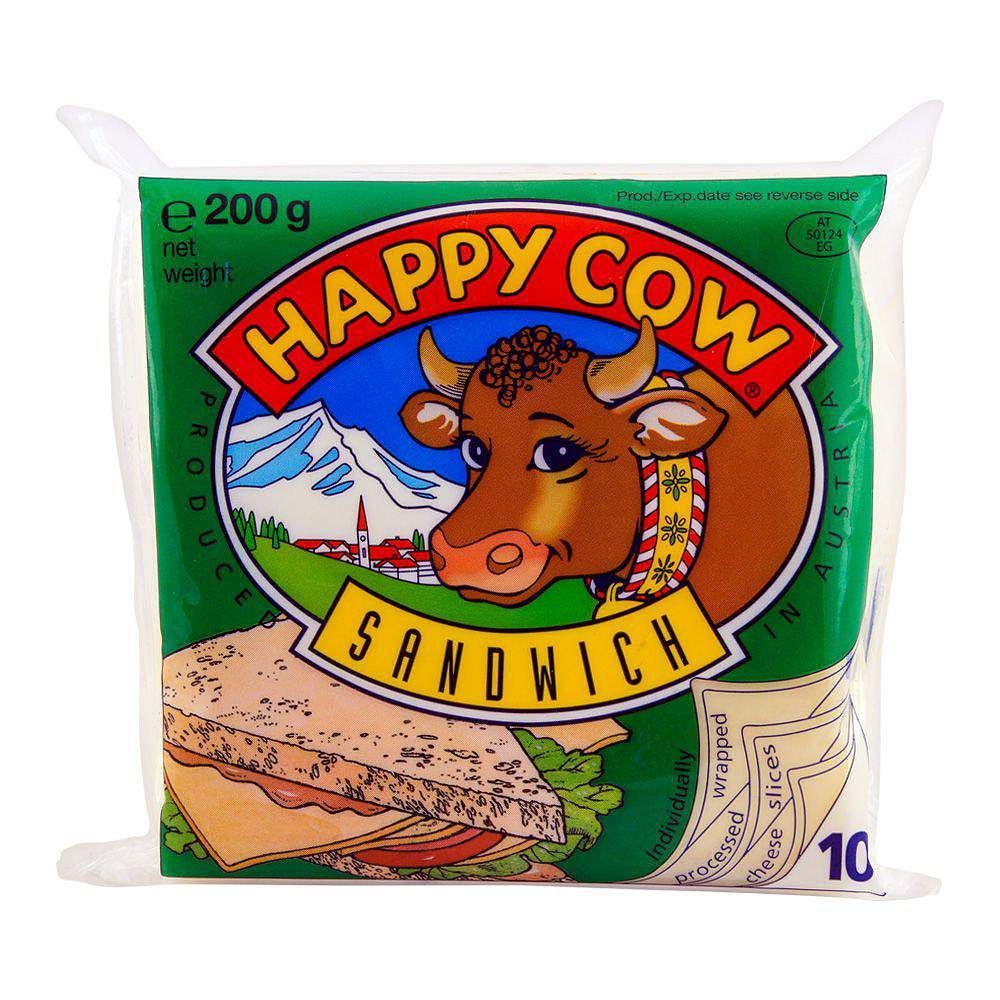 Happy Cow  Slice Sandwich 200Gm