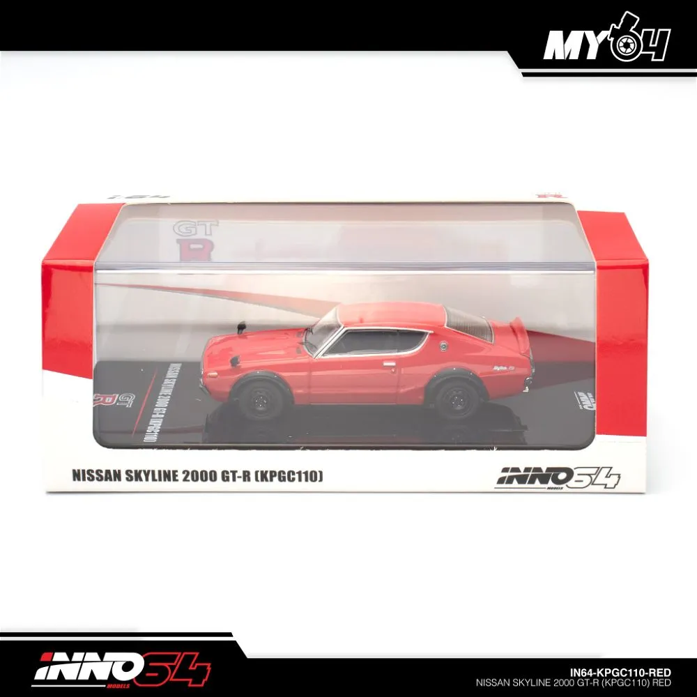 INNO64 | NISSAN SKYLINE  2000 GT-R KPGC110 | RED