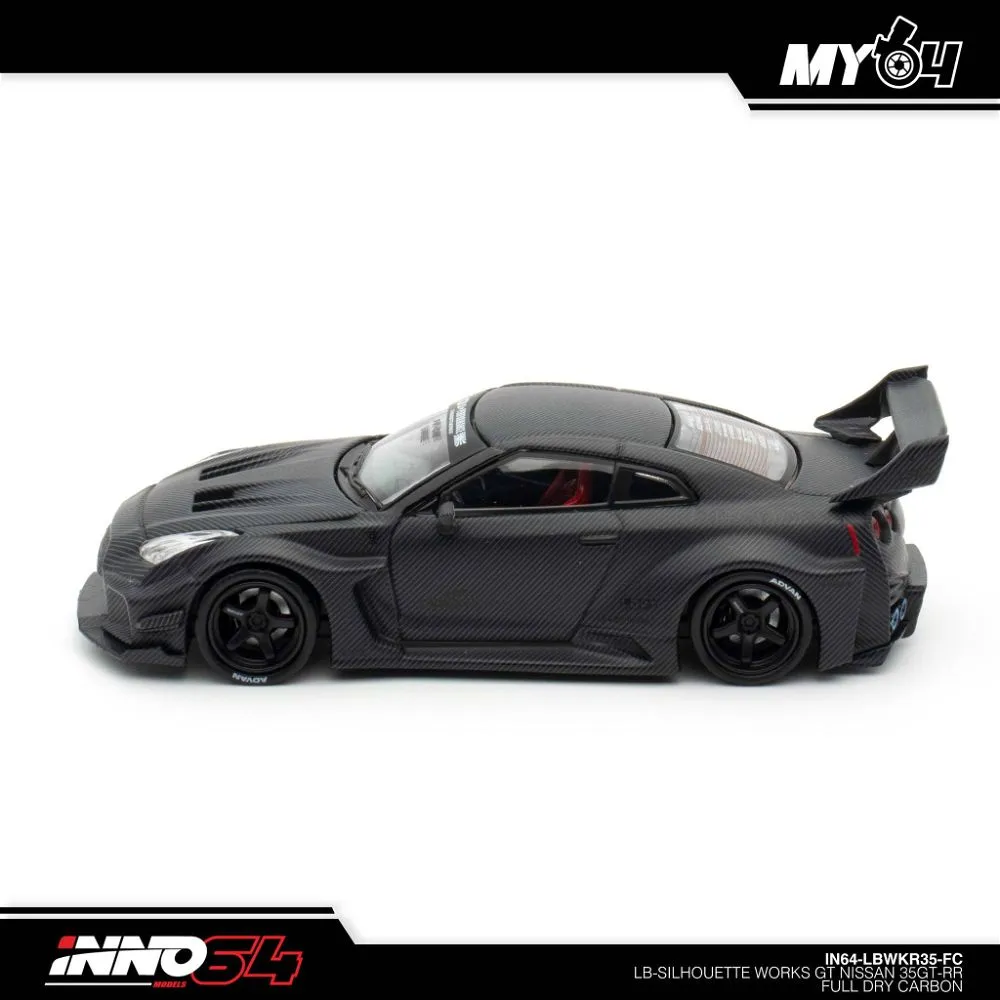 INNO64 | NISSAN GT-R R35 LB-SILHOUETTE WORKS 35GT-RR | FULL DRY CARBON